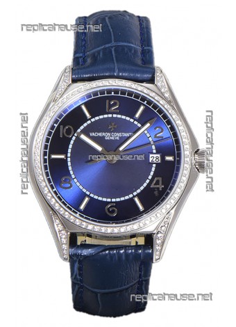 Vacheron Constantin Fiftysix Edition 904L Steel 1:1 Mriror Replica Blue Dial 