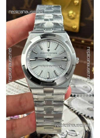 Vacheron Constantin Super Clone Overseas Ultra-Thin 2000V Edition Watch in Steel Dial 