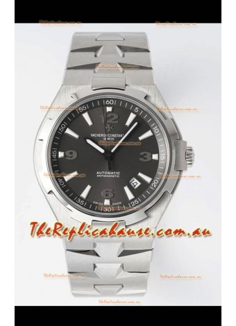 Vacheron Constantin Overseas 1:1 Mirror Swiss Replica Watch in Grey Dial - Steel Strap