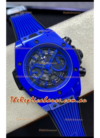 Hublot Big Bang Unico Blue PVD 1:1 Mirror Edition Swiss Replica Watch