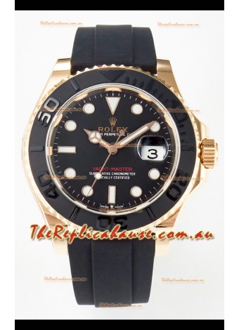 Rolex Yachtmaster Super Clone 126655 Rose Gold 42MM Cal.3235 Swiss 1:1 Swiss Replica