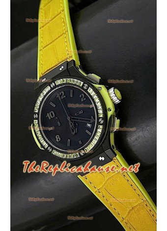 Hublot Big Bang Tutti Frutti Quartz Watch in Yellow- 38MM