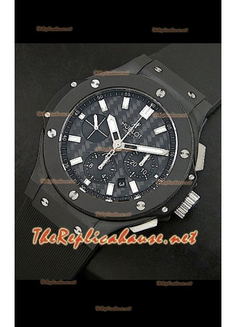 Hublot Big Bang Carbon Dial Ceramic Case Watch - 1:1 Mirror Ultimate Replica 