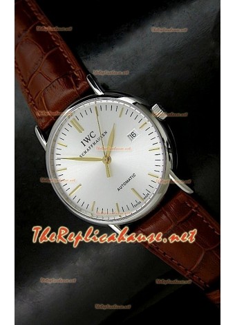 IWC Portofino ETA 2892 Swiss Replica Watch in Stainless Steel