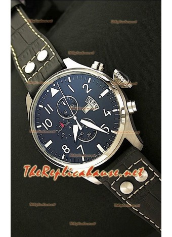 IWC Big Pilot Complications Steel Japanese Watch - 47MM