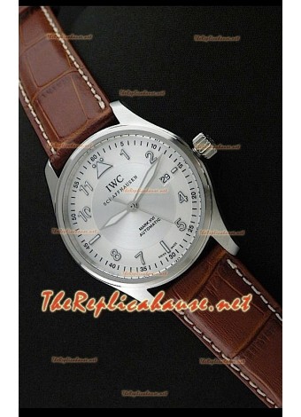 IWC Mark XVI Swiss Replica Watch in Steel - 40MM - White Dial