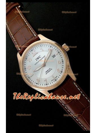 IWC Mark XVI Swiss Replica Watch Pink Gold - 40MM