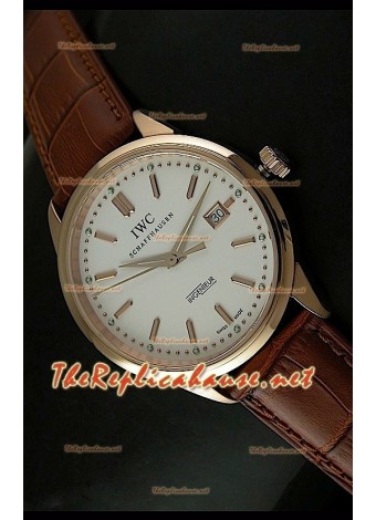 IWC Ingenieur Modified Swiss Replica Watch Rose Gold Case