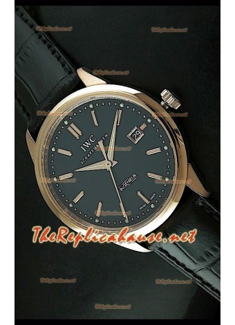 IWC Ingenieur Modified Swiss Replica Watch Rose Gold Case