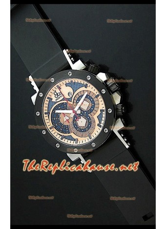Jacob and Co Epic II Japanese Replica Watch in Gold