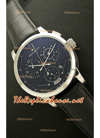 Jaeger LeCoultre Duometre Japanese Watch in Steel