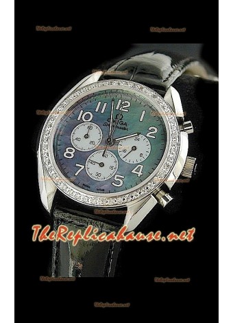 Omega Speedmaster Multicolor Pearl Dial Watch - 38MM