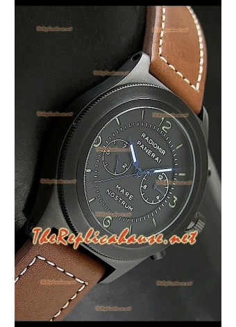 Panerai Mare Nostrum Japanese Watch in PVD Case