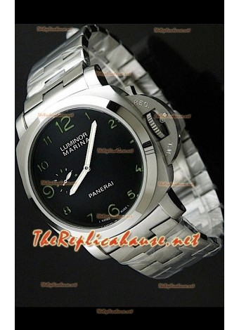 Panerai Luminor Marina PAM359 Japanese Watch in Steel Strap