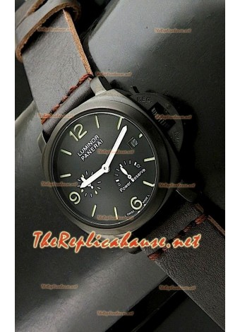 Panerai Luminor Marina Power Reserve Watch in PVD