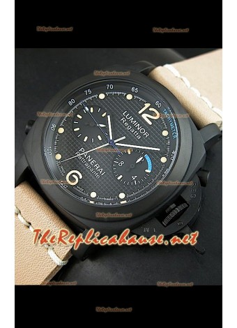 Panerai Subsersible Regatta Rattrepante PVD Japanese watch