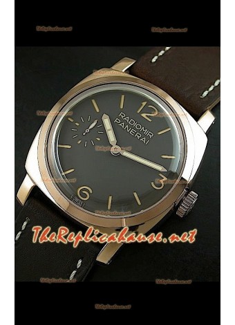 Panerai Radiomir Swiss Vintage Rose Gold with Black Strap
