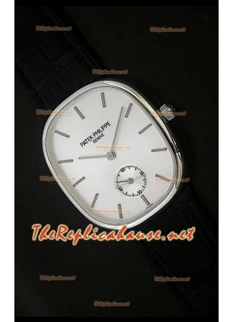 Patek Philippe Mens Golden Elipse Japanese Watch in Steel