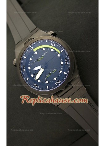 Porsche Design Titanium Swiss Watch in Yellow Indicators