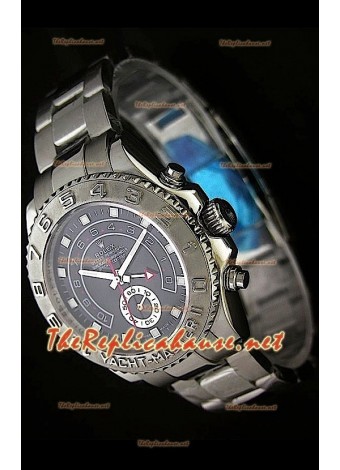 Rolex Replica Yachtmaster II Swiss Watch in Black Dial