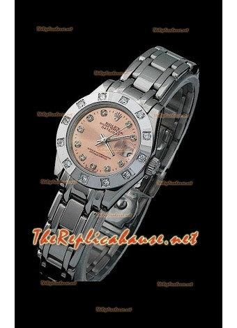 Rolex Datejust Ladies Swiss Replica Watch in Champagne Dial