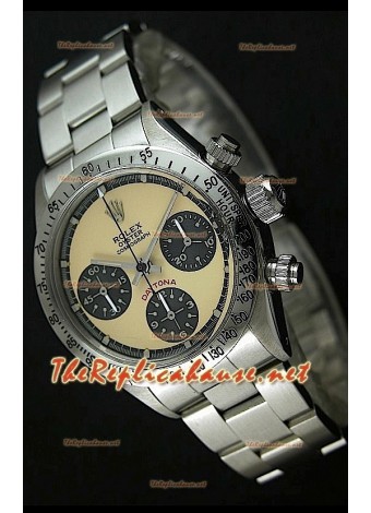 Rolex Cosmograph Daytona 6265 Vintage Cream Dial Steel Bezel