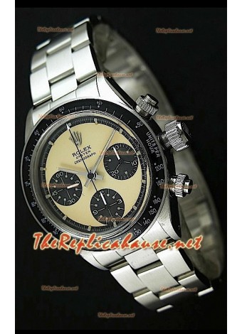 Rolex Cosmograph Daytona 6265 Vintage Cream Dial Black Bezel