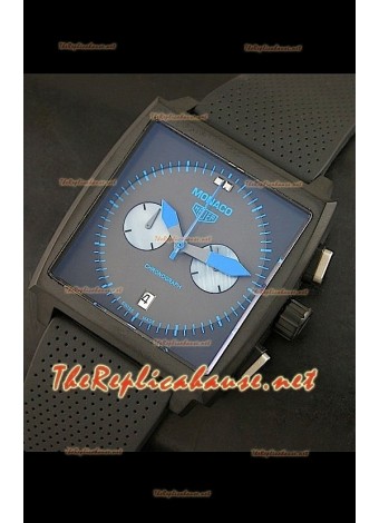 Tag Heuer Monaco Limited Edition Titanium Blue Markers Watch