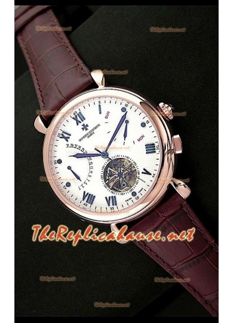 Vacheron Constantin Pink Gold Calender Complications Watch