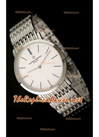 Vacheron Constantin Japanese Quartz Watch in Steel - 38MM