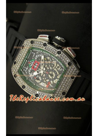 Richard Mille Filippe Massa Edition Titanium Swiss Replica Watch