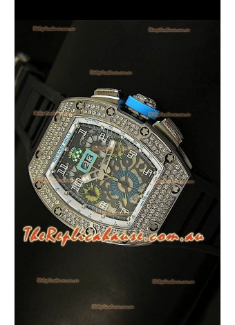 Richard Mille Filippe Massa Edition Titanium Swiss Replica Watch