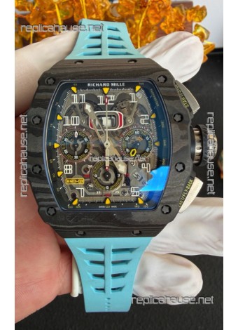 Richard Mille RM11-03 Black Carbon TPT Case Super Clone Watch 