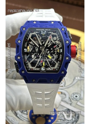 Richard Mille RM35-03 Rafael Nadal Edition Blue Quartz TPT Super Clone Watch 