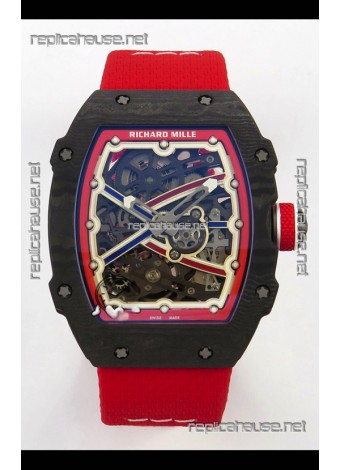 Richard Mille RM67-02 Black NTPT 37 Grams CRMA7 Clone Movement 