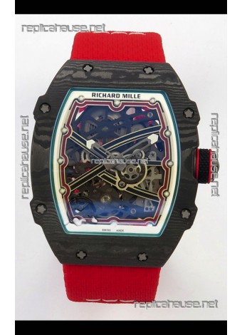 Richard Mille RM67-02 Black NTPT 37 Grams CRMA7 Clone Movement 