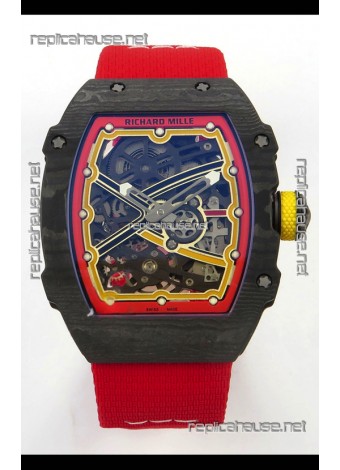 Richard Mille RM67-02 Black NTPT 37 Grams CRMA7 Clone Movement 
