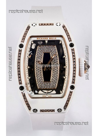 Richard Mille RM007 White Ceramic Automatic Super Clone Watch 