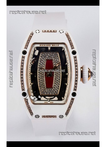 Richard Mille RM007 White Ceramic Automatic Super Clone Watch 