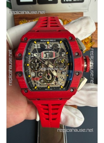 Richard Mille RM11-03 Red Carbon TPT Case Super Clone Watch 