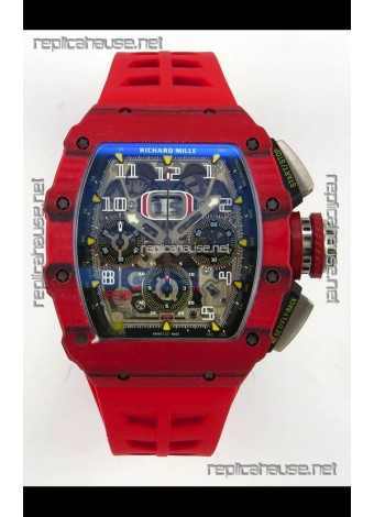 Richard Mille RM11-03 Red Carbon TPT Case Super Clone Watch 
