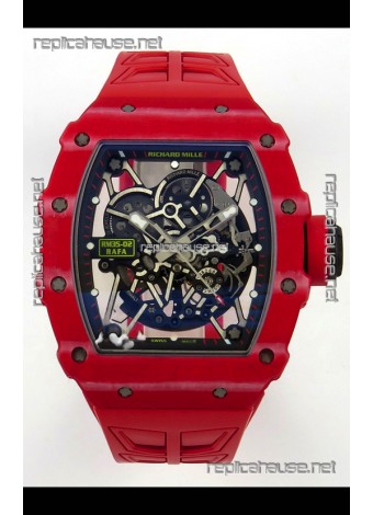 Richard Mille RM035-02 Red NTPT FREE SPRUNG MVMNT Super Clone Watch