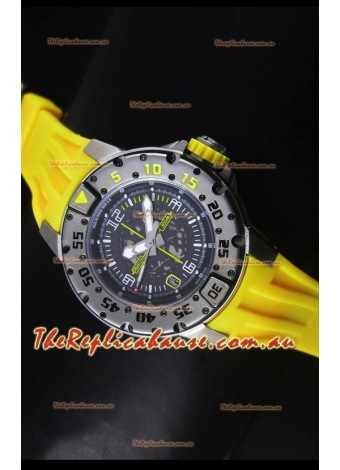 Richard Mille RM028 Automatic Diver's Swiss Replica Watch in Yellow