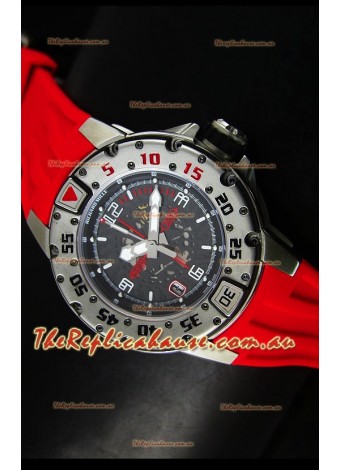 Richard Mille RM028 Automatic Diver's Swiss Replica Watch in Red