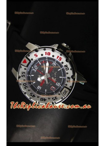 Richard Mille RM028 Automatic Diver's Swiss Replica Watch in Black