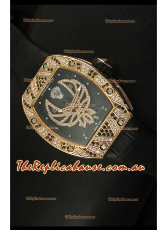 Richard Mille RM051 Tourbillon Swiss Timepiece in Pink Gold Case