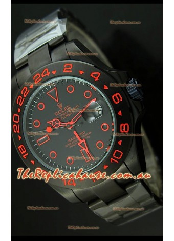 Rolex Explorer II Bamford Stealth and Flame Edition PVD Strap Replica Watch