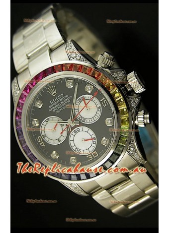 Rolex Replica Daytona Cosmograph Swiss Replica Watch - Sapphires Bezel