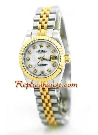Rolex DateJust - Two Tone Lady's ROLX128