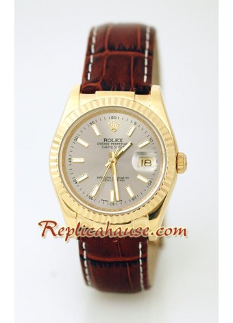 Rolex Datejust - Leather ROLX45